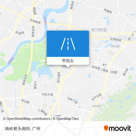 南岭桥头南街地图