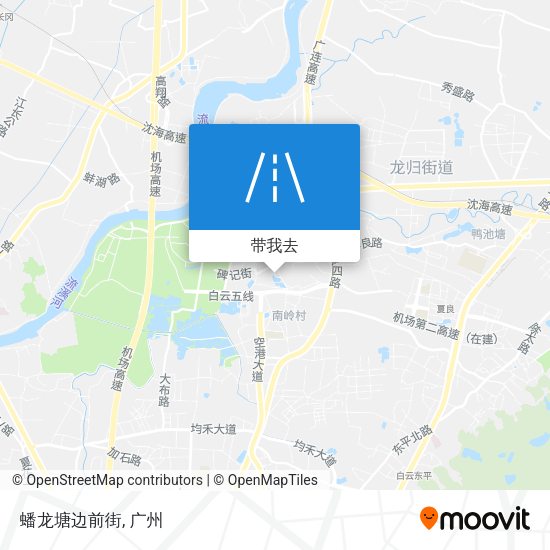 蟠龙塘边前街地图