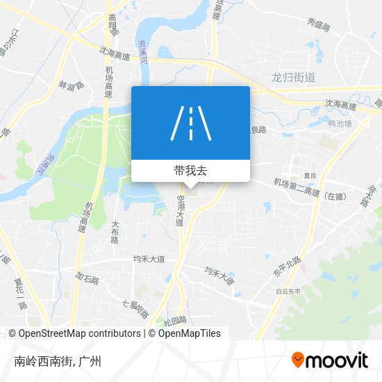 南岭西南街地图