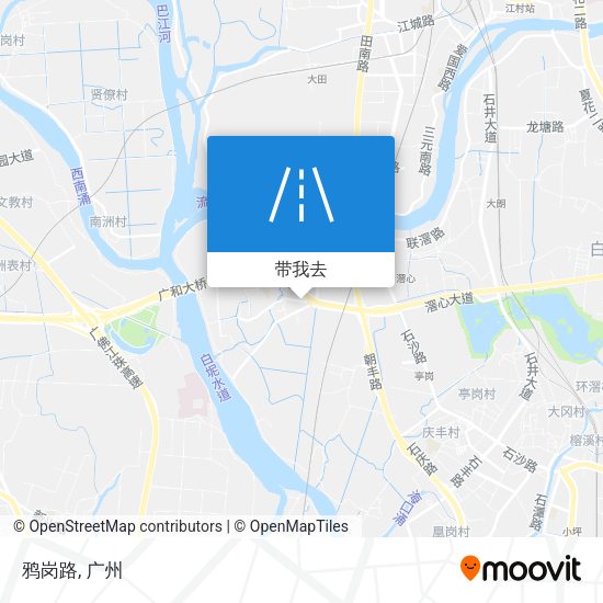 鸦岗路地图