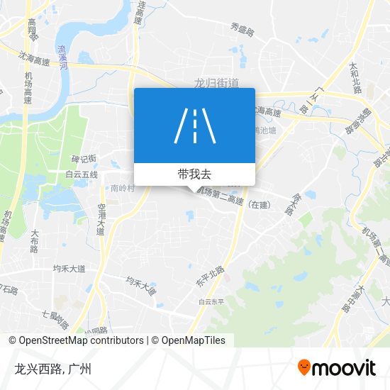 龙兴西路地图