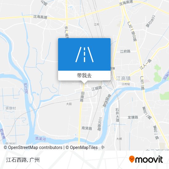 江石西路地图