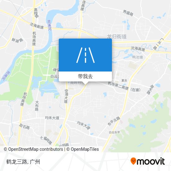 鹤龙三路地图
