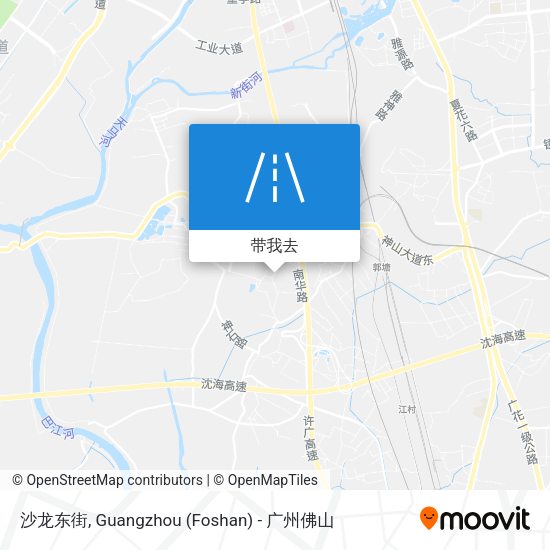 沙龙东街地图