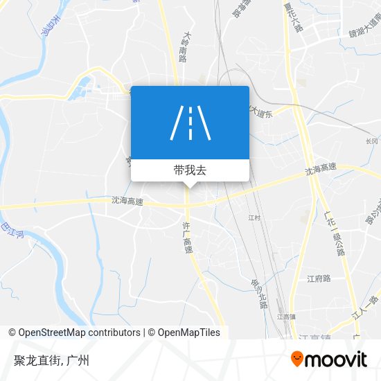 聚龙直街地图