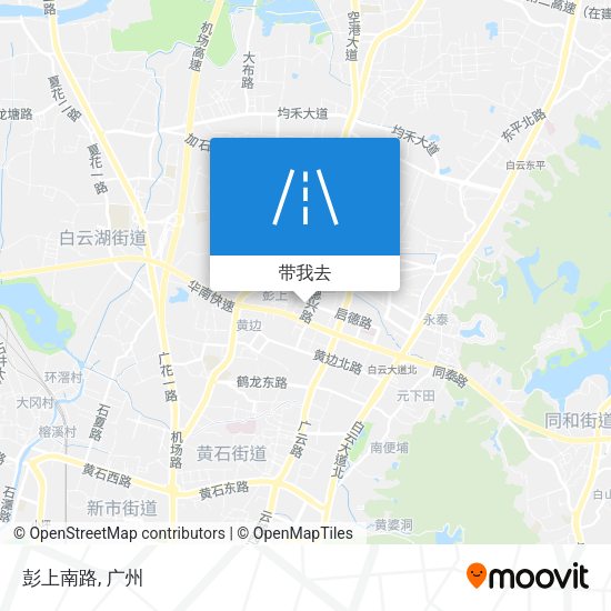 彭上南路地图