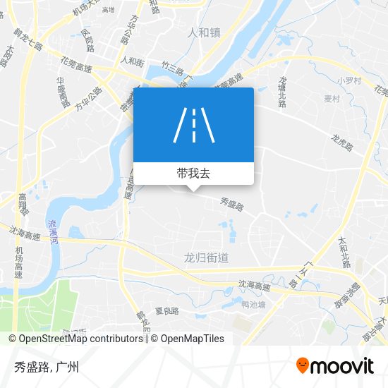 秀盛路地图