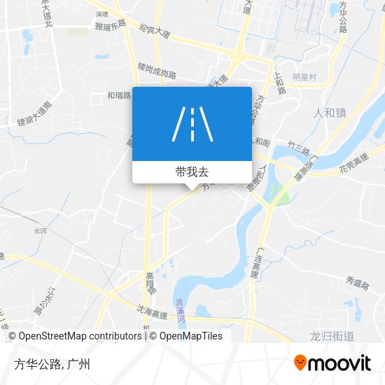 方华公路地图