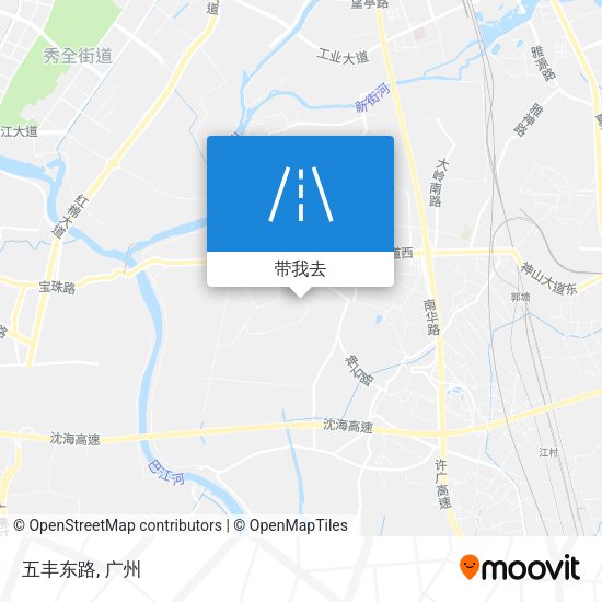 五丰东路地图