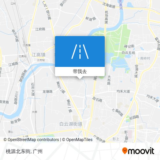 桃源北东街地图