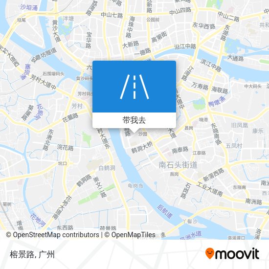 榕景路地图