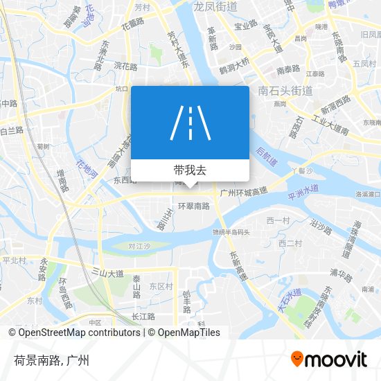 荷景南路地图