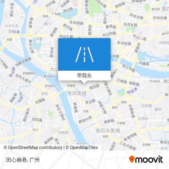 田心杨巷地图
