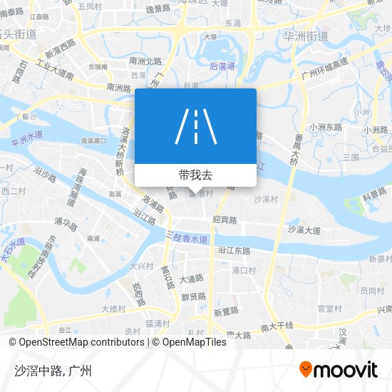 沙滘中路地图