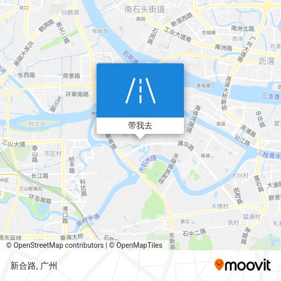 新合路地图