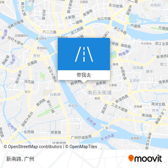 新南路地图
