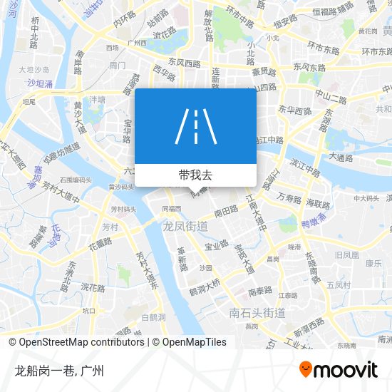 龙船岗一巷地图