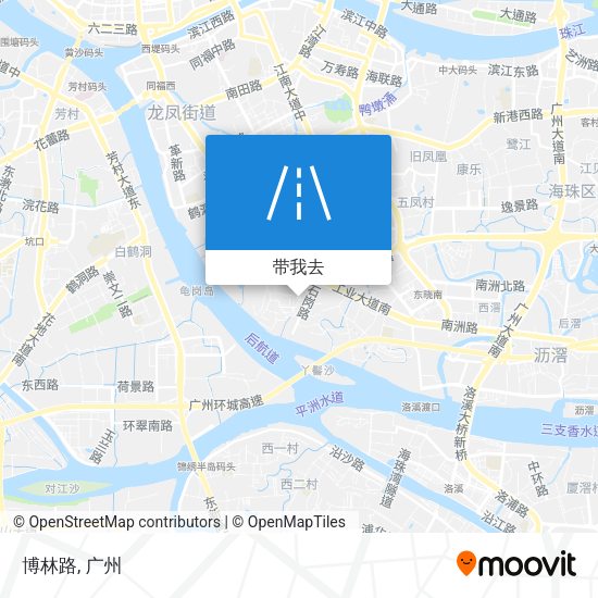 博林路地图