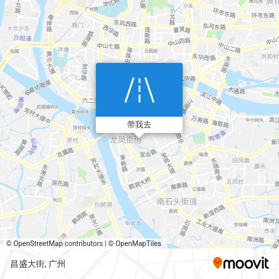 昌盛大街地图