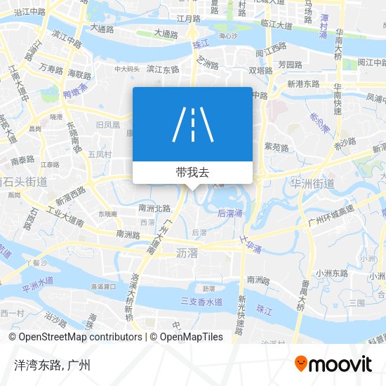 洋湾东路地图