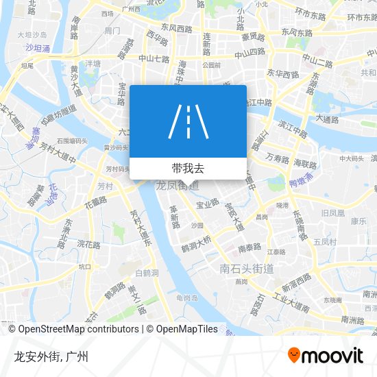 龙安外街地图