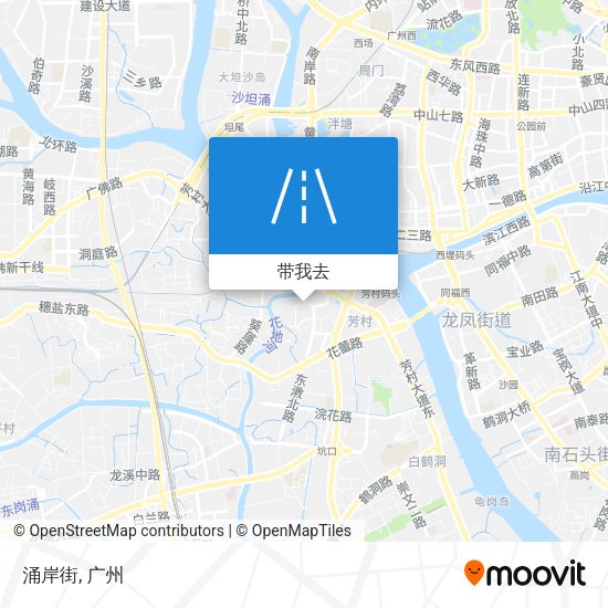 涌岸街地图