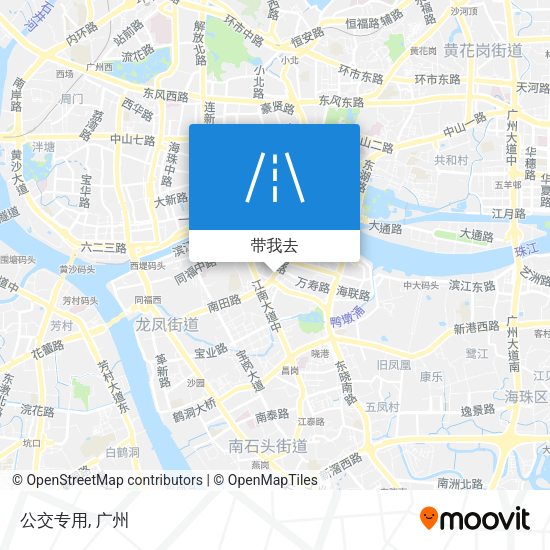 公交专用地图