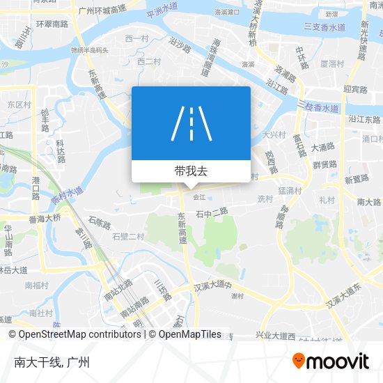 南大干线地图