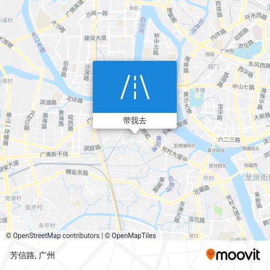 芳信路地图