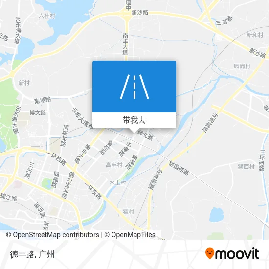 德丰路地图