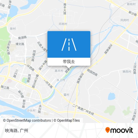 映海路地图
