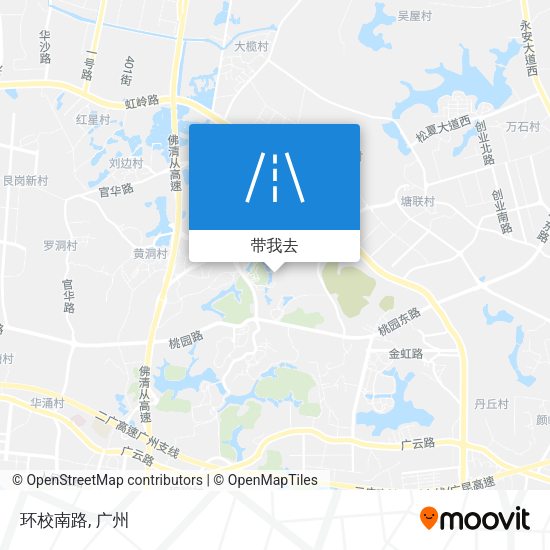 环校南路地图