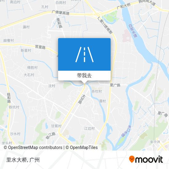 里水大桥地图