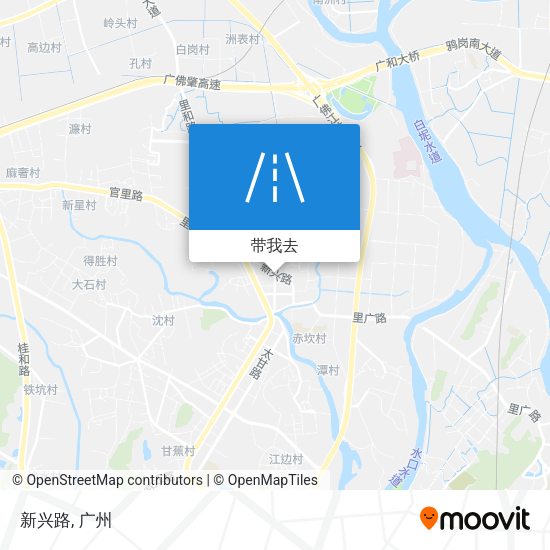 新兴路地图