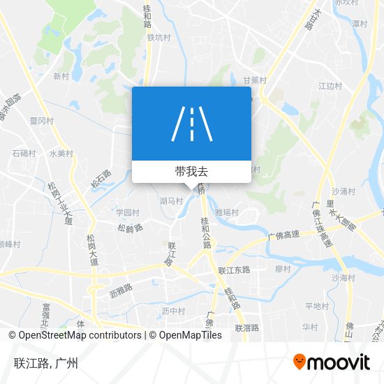 联江路地图