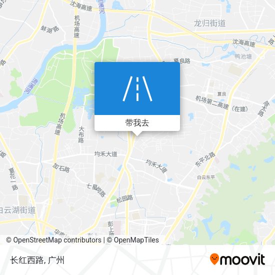 长红西路地图