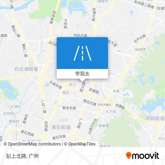 彭上北路地图