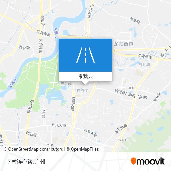 南村连心路地图