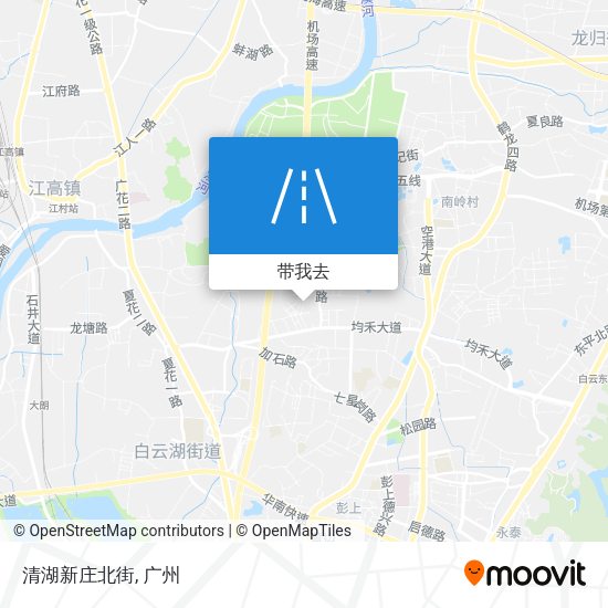 清湖新庄北街地图