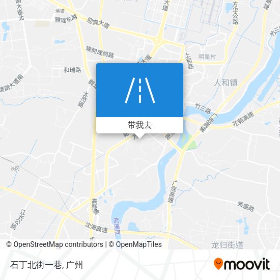 石丁北街一巷地图