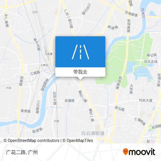 广花二路地图