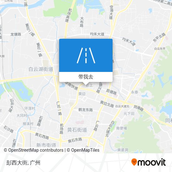 彭西大街地图