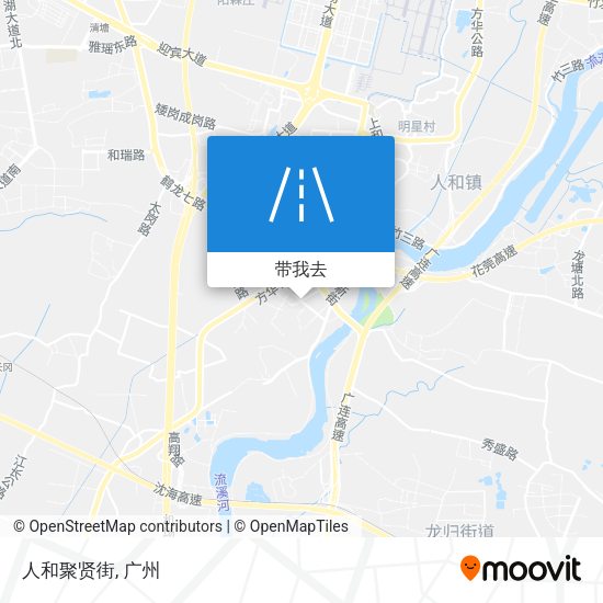 人和聚贤街地图