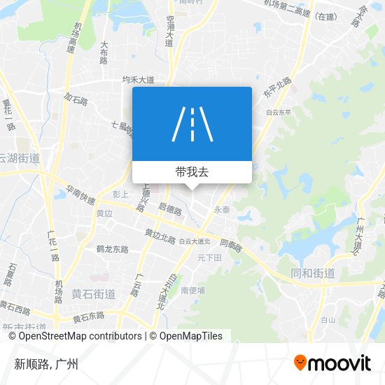 新顺路地图