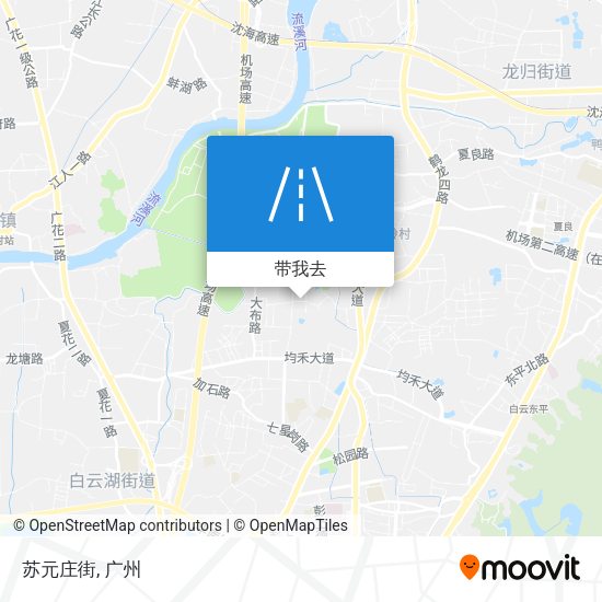 苏元庄街地图