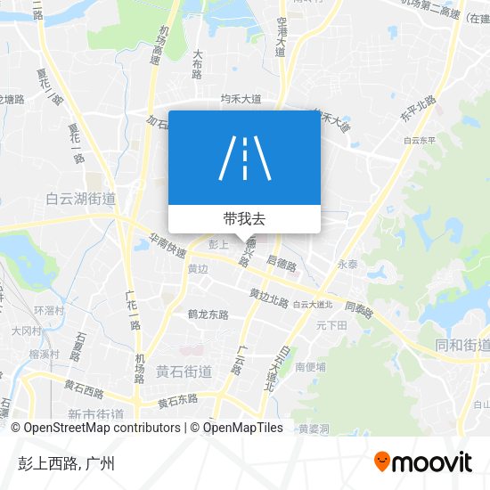 彭上西路地图