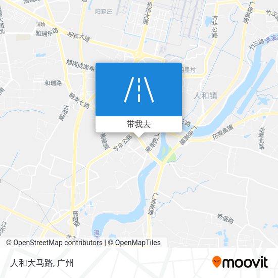 人和大马路地图