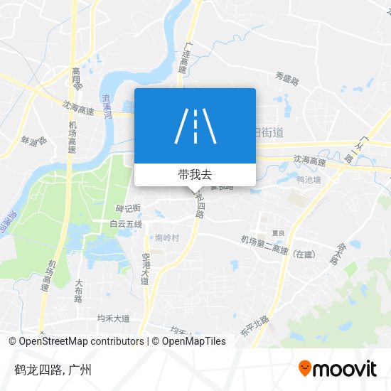 鹤龙四路地图