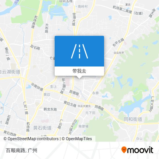 百顺南路地图