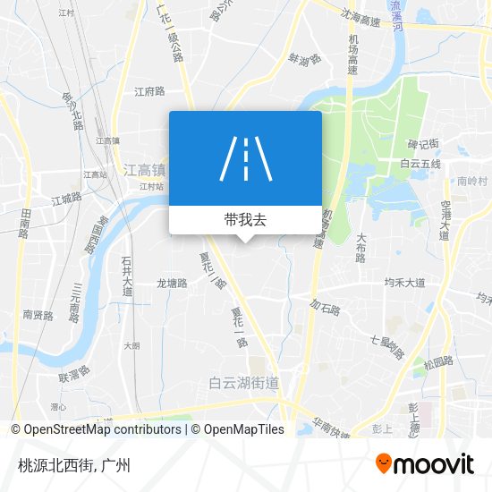 桃源北西街地图